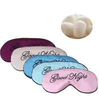 

Natural Silk Sleep Mask Soft Sleeping Eye Masks Blind Ford With Carry Pouch