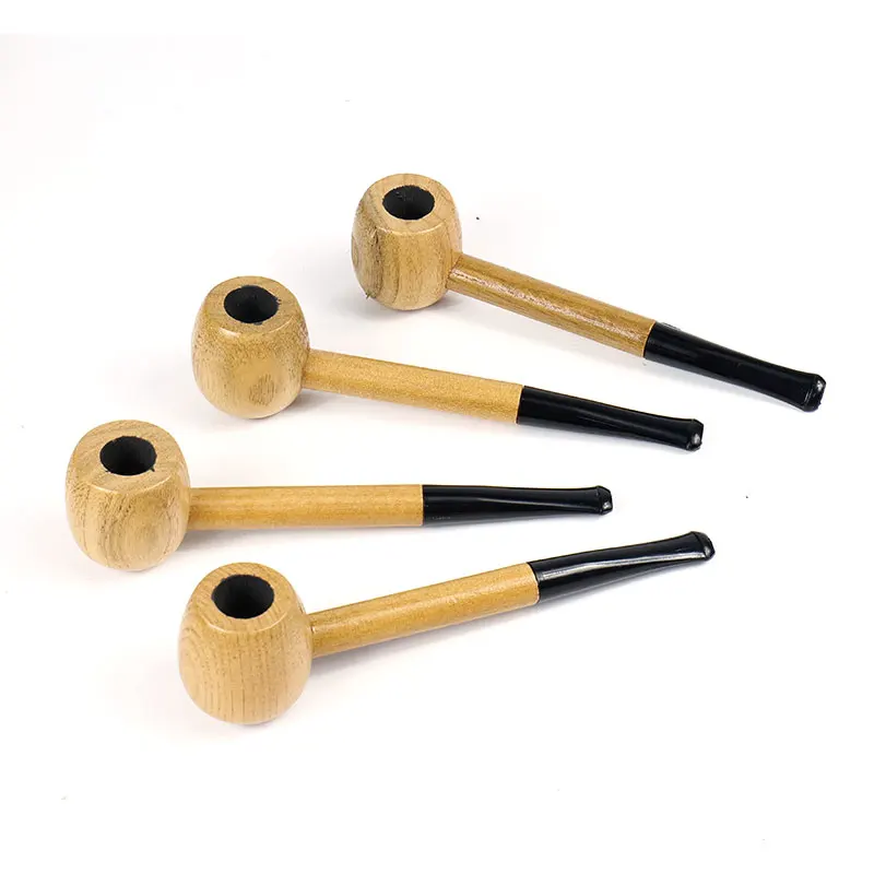 

Hot sale products Wholesale Cheap prices Smoke Shops Supplies Stem Smoking fancy wooden tobacco pipe Weed Smoking wood Pipe