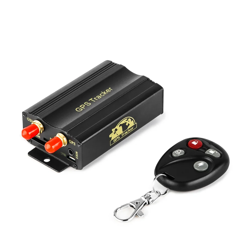 

Vehicle GPS open door alarm GSM antenna TK103A TK103B gps tracking devices Built-in storage memory gps