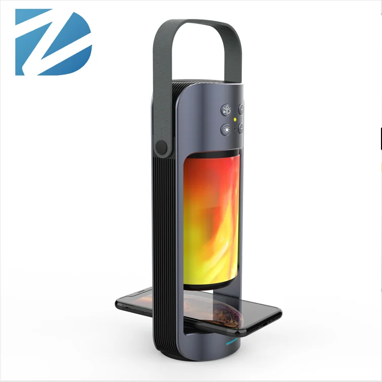 

Custom Logo Wireless Portable Speaker Charger Charging With Led Light