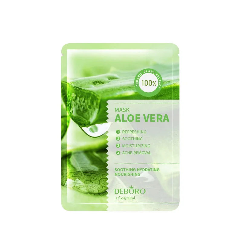 

Free Sample Korean Nev Celavi Essence Facial Mask Box Aloe Vera Mask Sheet Facial