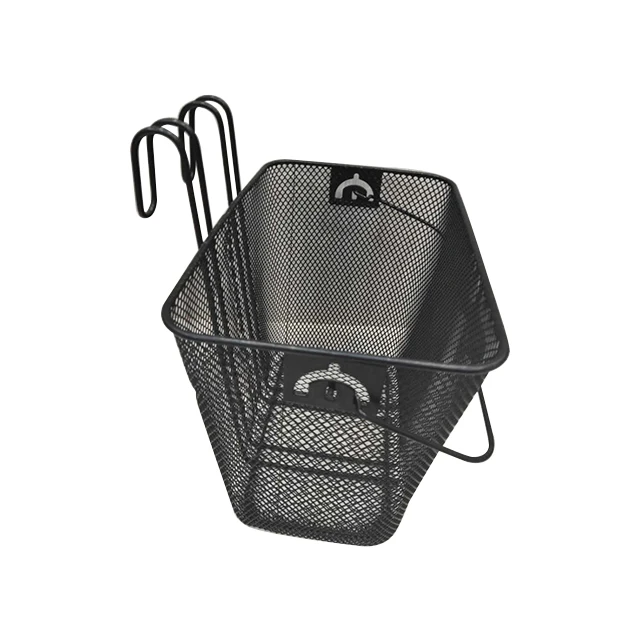 

hot selling steel bicycle basket bicycle front and rear basket metal handelbar back basket with great price, Different colors available