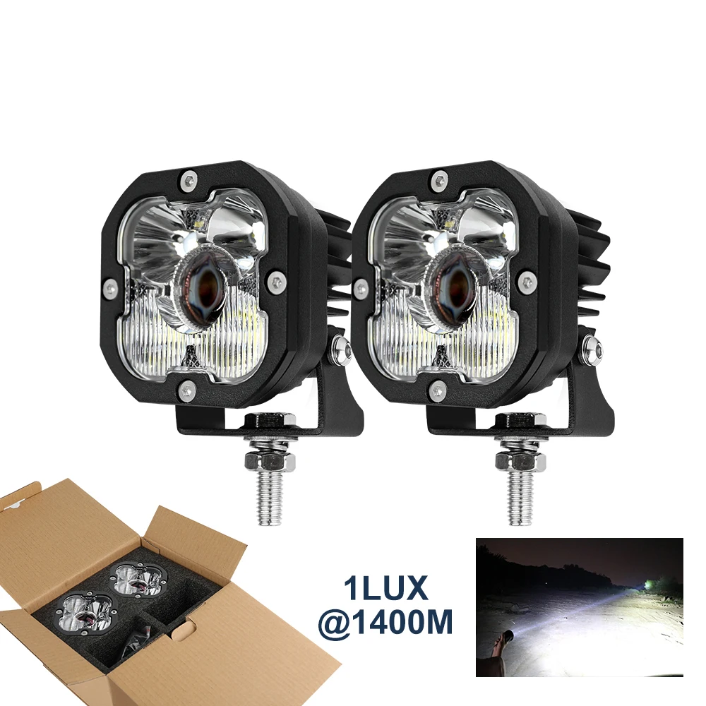 

3inch 1400m 50W super bright 12000lm laser beam spotlights, Off road laser spot 4x4 truck laser work light offroad