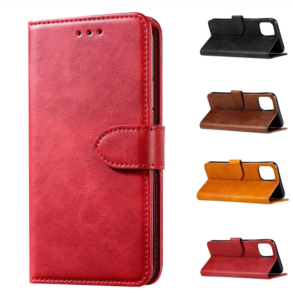 

For iPhone 12 Pro Max Wallet Case Magnetic Flip Leather Case For iPhone 12 11 Pro XS Max With Credit Card Holder Back Cover Case