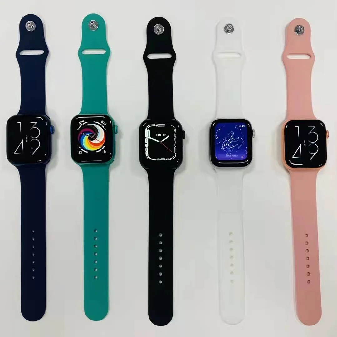 

2022 Smartwatch Z37 Life Waterproof Men Women Smart Watch Series 7 Wireless Charging 1.75 Inch Double Button Watch 7 Z37