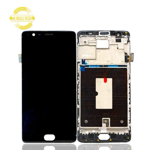 Wholesale for Oneplus 3 Lcd Display Screen Tested Screen With Frame Replacement For Oneplus 3T A3010 A3000 A3003