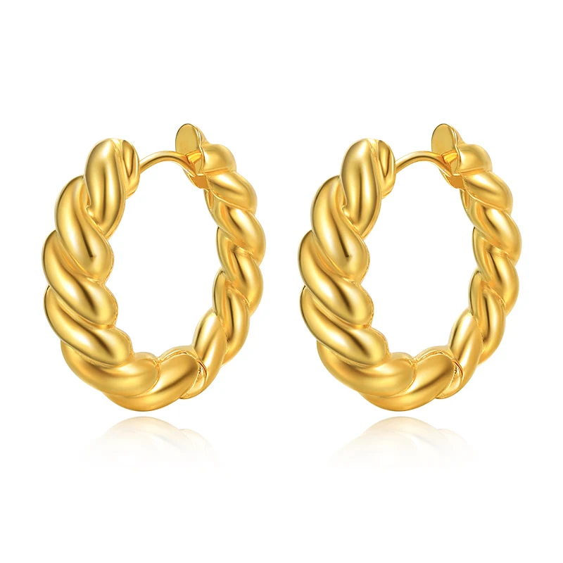 

OEM&ODM VANA Jewelry Gold Color Hoop Earrings For Women Small Big Circle Earring Hoops Huggie Statement Earrings