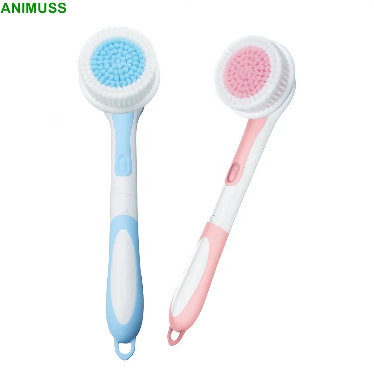 

Rechargeable USB Waterproof Vibrating Body Shower Silicone Massage Brush