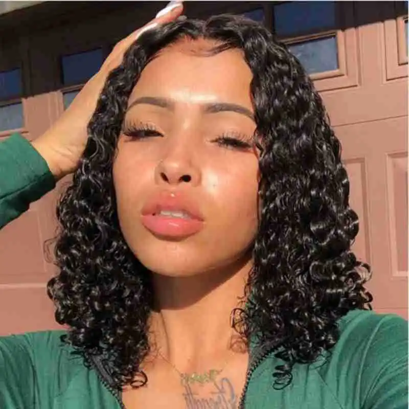 

100% Human Hair Lace Wig Raw Cuticle Aligned Hair From India Hd Lace Frontal Wig For Black Women