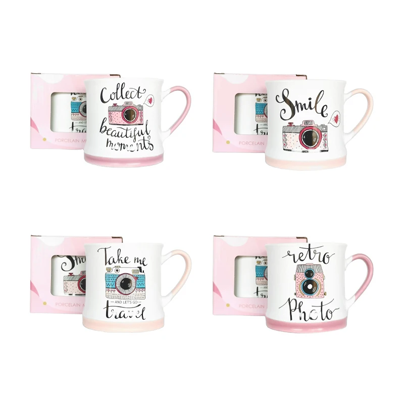 

RSLEE gift box large ceramic mug ceramic mug custom chalk ceramic mug