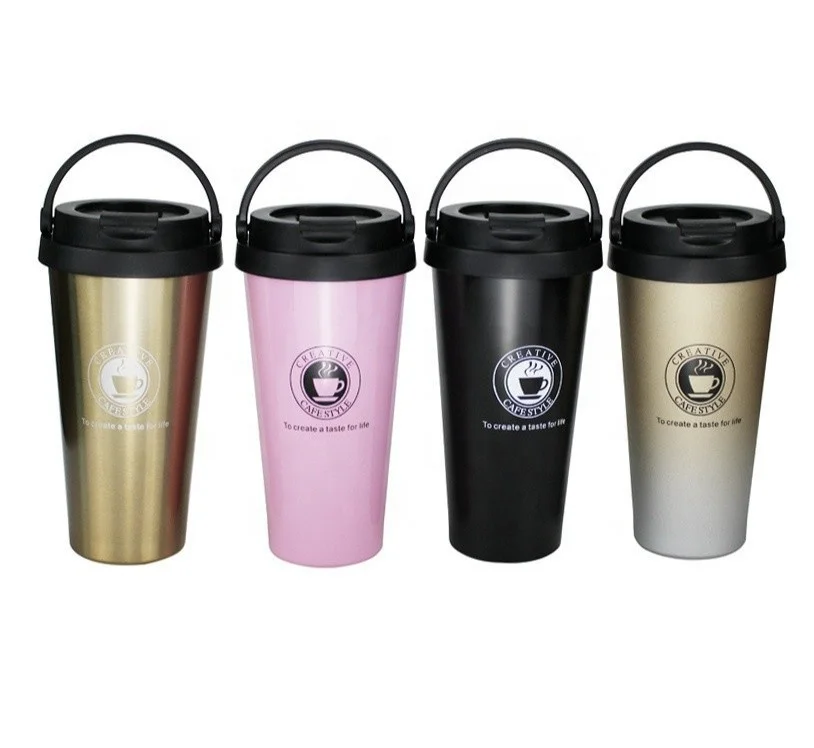 

Eco Friendly Stainless Steel Coffee Travel Mugs Custom Logo, Customized