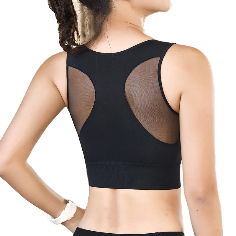 

Sports Fashionable Design Padded Full Coverage Bra Wirefree Yoga Bra Fitness Quick Dry Sports Bra, Black,pink,white,gray,claret,blue,blackis green,pale green