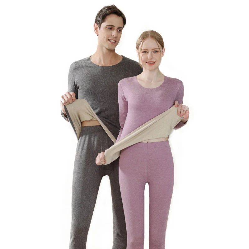 

Womens Long Johns Fleece Wool Silk Long Johns Thermal Underwear Men's Thermal Underwear Long Johns Sets