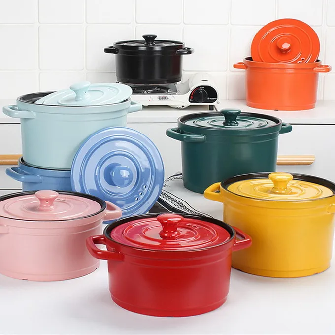 

Best Selling Cookware Ceramic Cookware And Enamel Coated Cookware, Customized color