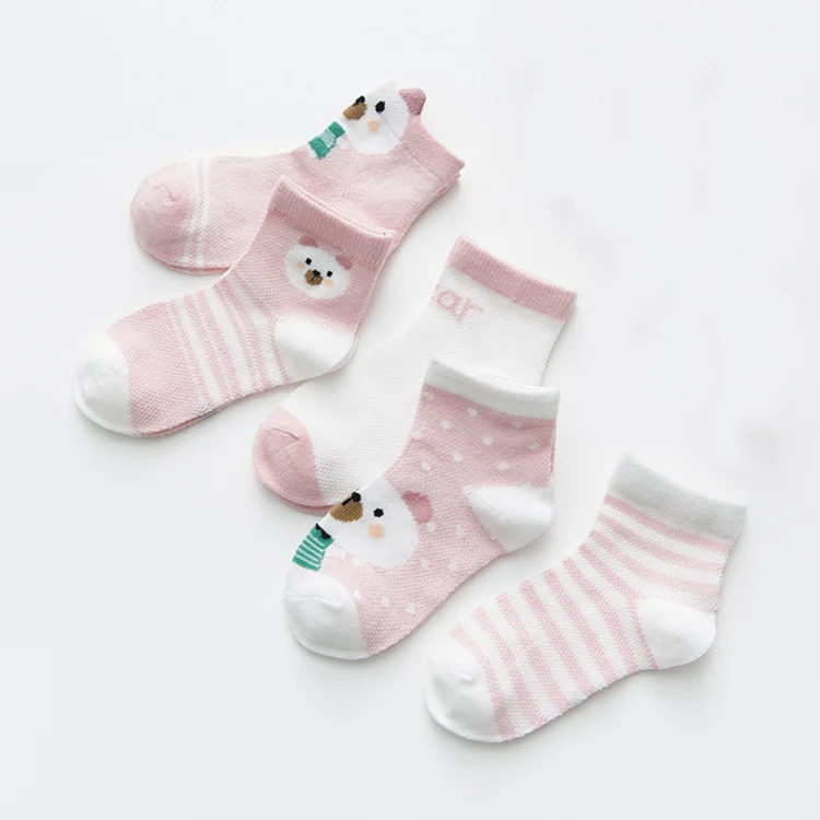 

Wholesale nice price fashion popular Customer Logo Cute Pattern Bamboo Baby Socks Kids Novelty Socks