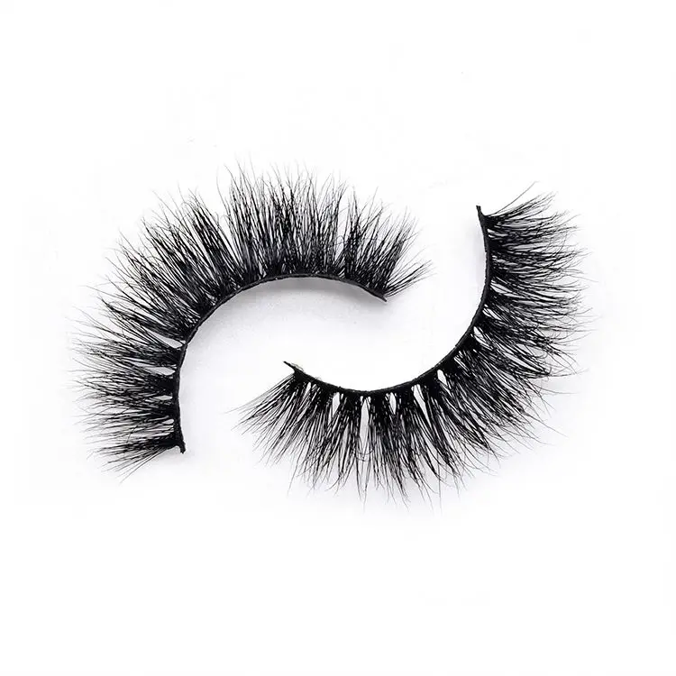

Velvet packaging box false 25mm eyelash fluffy mink 5d eyelashes, Natural black