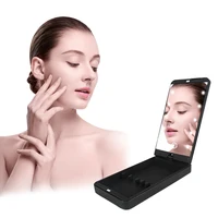 

Stainless Steel Make Up Light Led Portable Touch Screen Makeup Mirror with Led