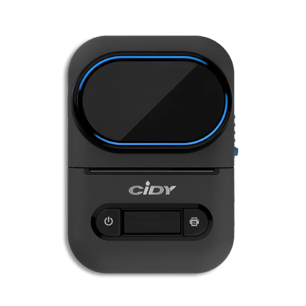 

Cidy EQ11 Mobile Phone Thermal Pocket Printer Portable Blue Tooth mini Thermal sticker Label mini portable photo printer, Black