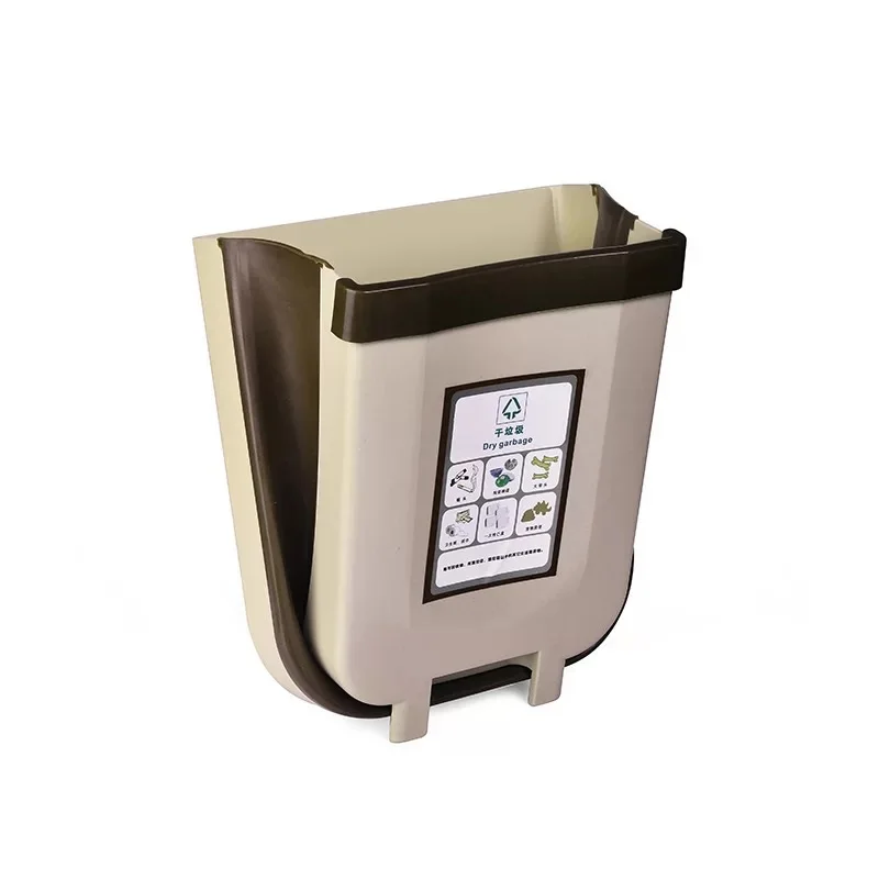 

Hotsale Waste Bin all Mounted basurero Plegable trush can