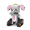APP 3D Remote Control 360 Degree Rotate Elephant Intelligent Charging Building Blocks For Children