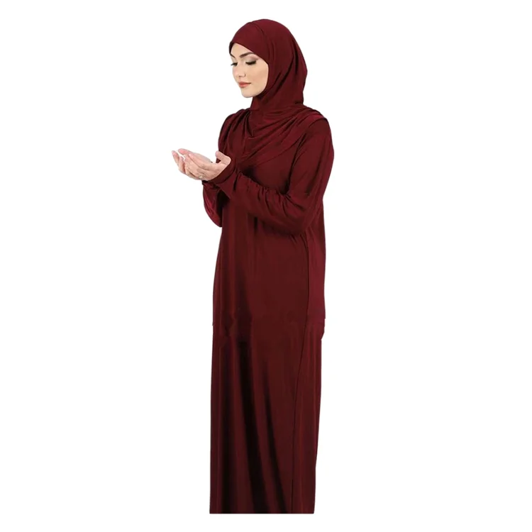 

Islamic Clothing Muslim Hot Sale Multicolor Elegant Robe Traditional Gown Worship Muslim Dresses Wholesale Muslim Prayer Robe, As shown