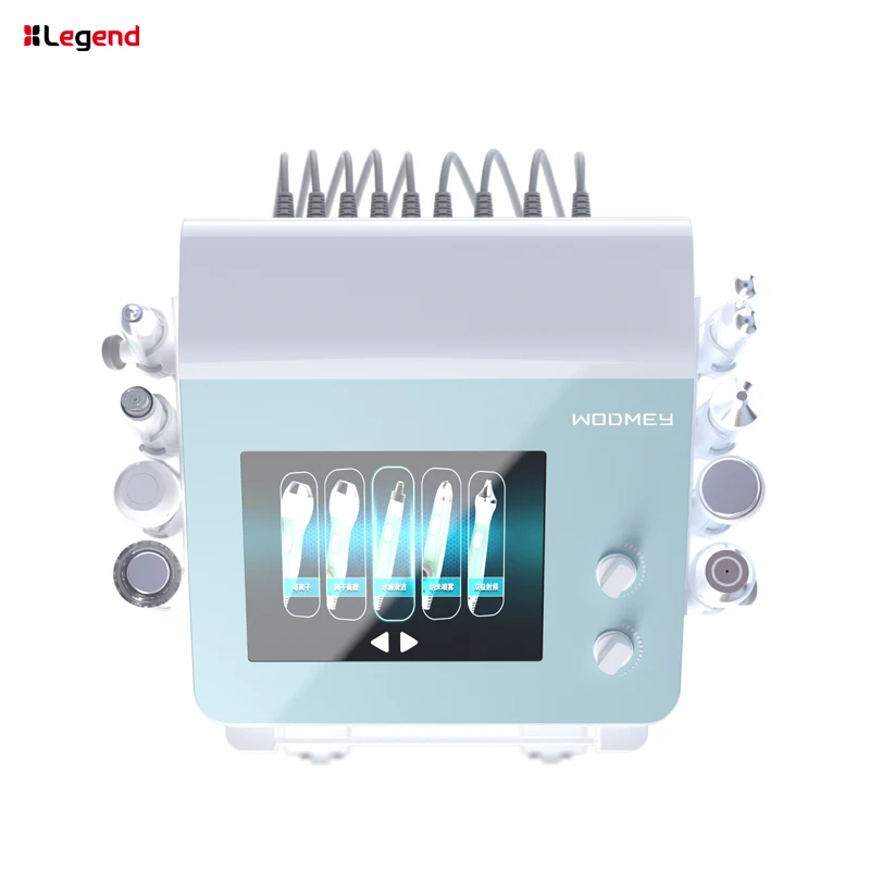 

2021 dermabrasion face machine 9 in 1 hydral dermabrasion facia peel machine