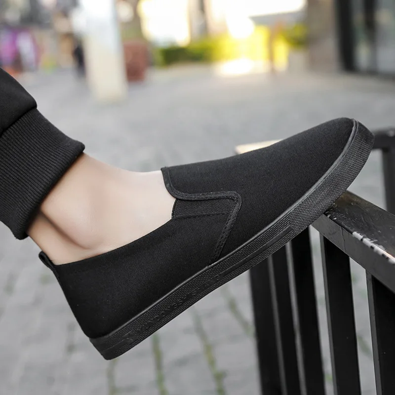 

Hot sale slip-on Canvas wholesale kungfu shoes, 1 colors