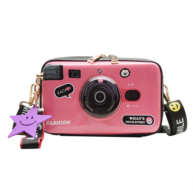 

Fashion samll wild match crossbody abg camera phones purses