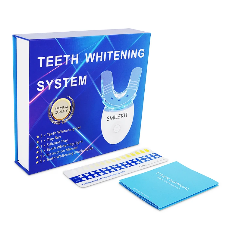 

Smilekit Blue Led Light Teeth Whitening Use With Teeth Whitening Peroxide Gel