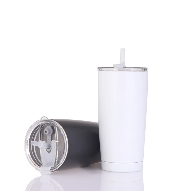 

2021wholesale double wall vacuum stainless steel tumbler matte tumbler 20oz powder coated regular tumbler