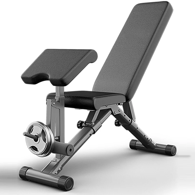 

Home Multifunctional Bench Sit-ups Fitness Equipment Supine Board Abdominal Muscle Bench Press Dumbbell Bench