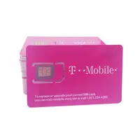 

New Bulk T-Mobile Blank Sim Card 4G LTE Standard Micro Nano 3-1 Unactivated