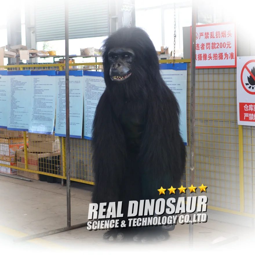 

Animatronic Animal Costume Simulation Gorilla Costume, Simulation colors or depend on customers