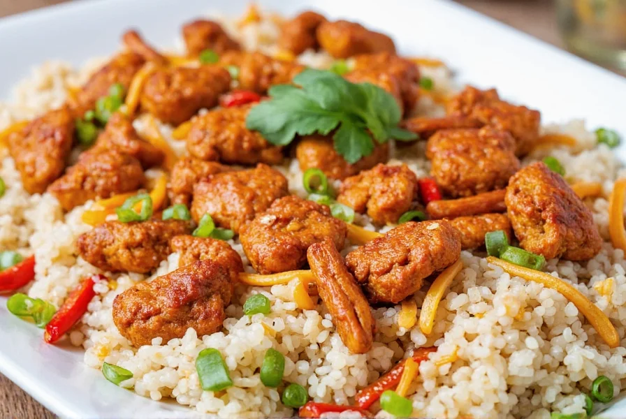 Bowl of popcorn sprinkled with Chinese five spice