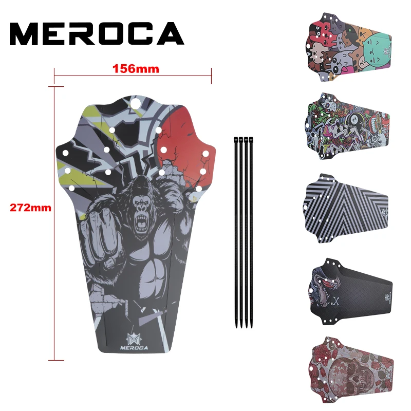 

MEROCA Mountain Bike Mudguard Bicycle Simple Mudguard Bike Front and Rear Mudguard Bicycle Accessories