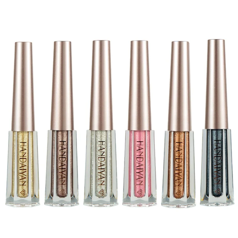 

Liquid diamond glitter single eyeshadow private label vendors 12 colors christmas party makeup