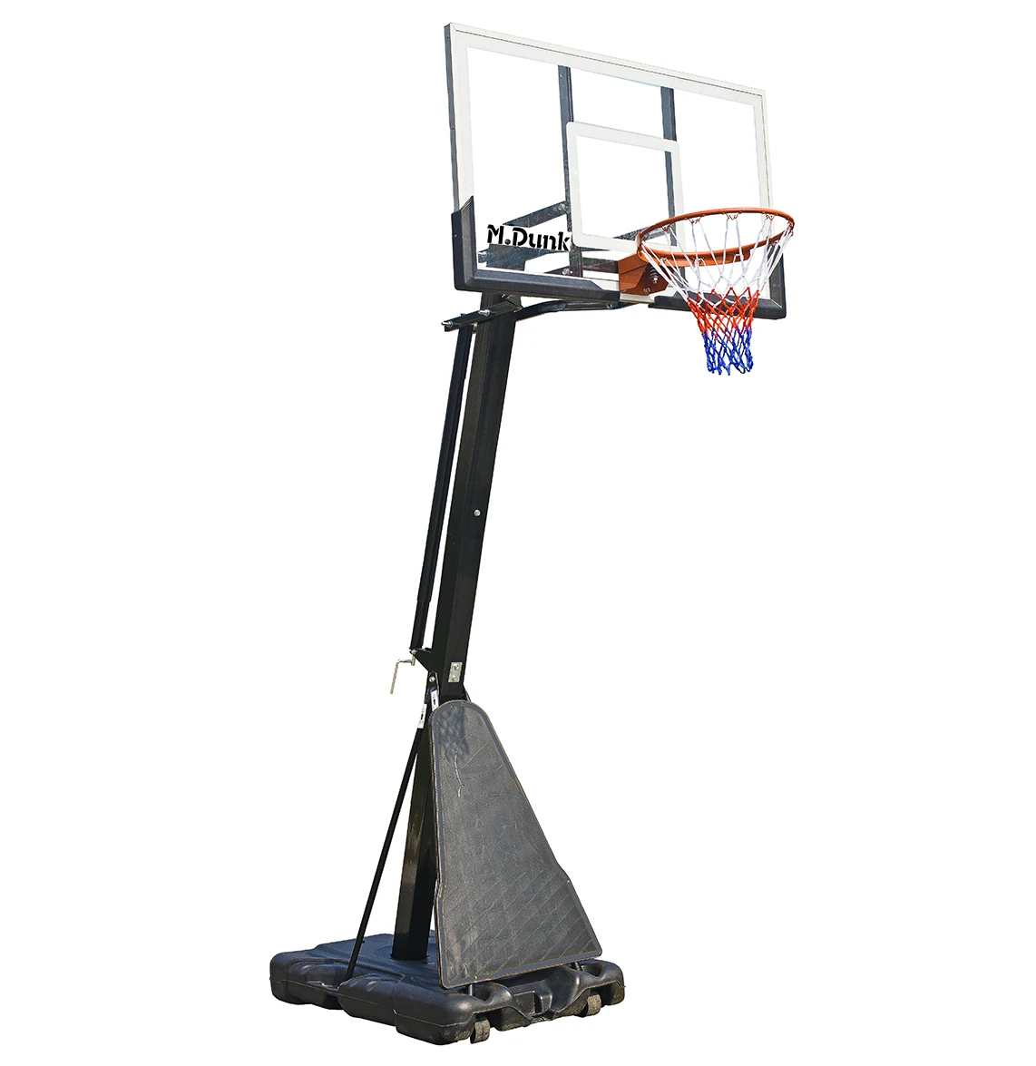 

Mdunk Basketball stand with tempered glass hoop