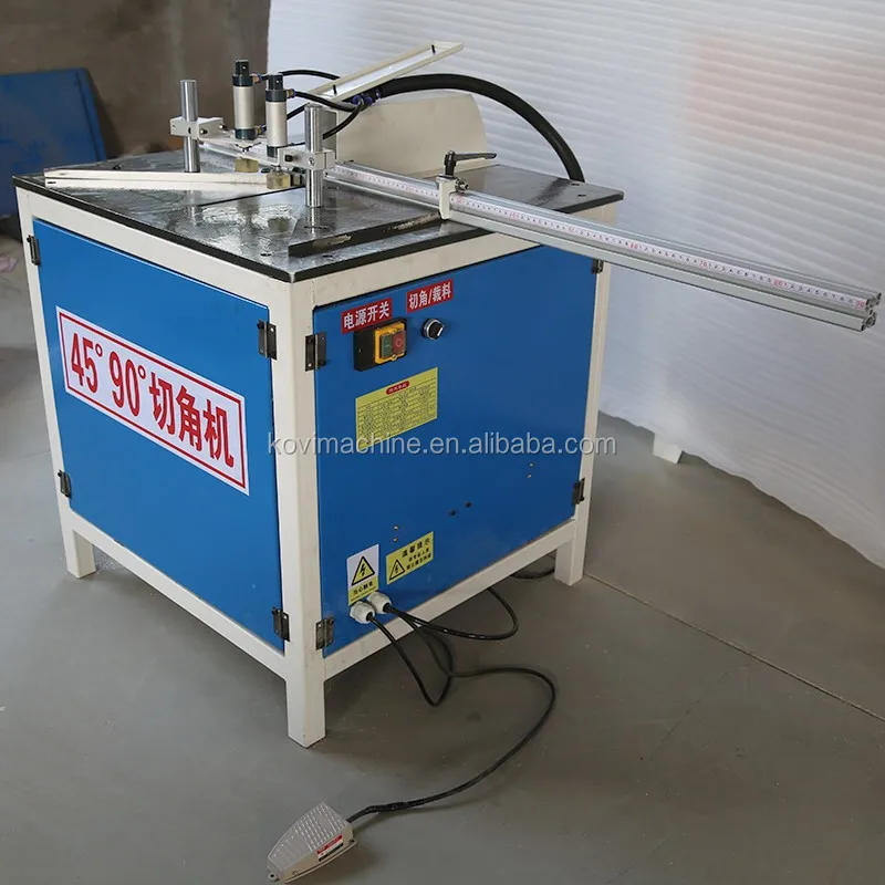 High Speed Hydraulic Adjustable Angle Cutter Notching Machine Aluminum Angle Cutting Machine