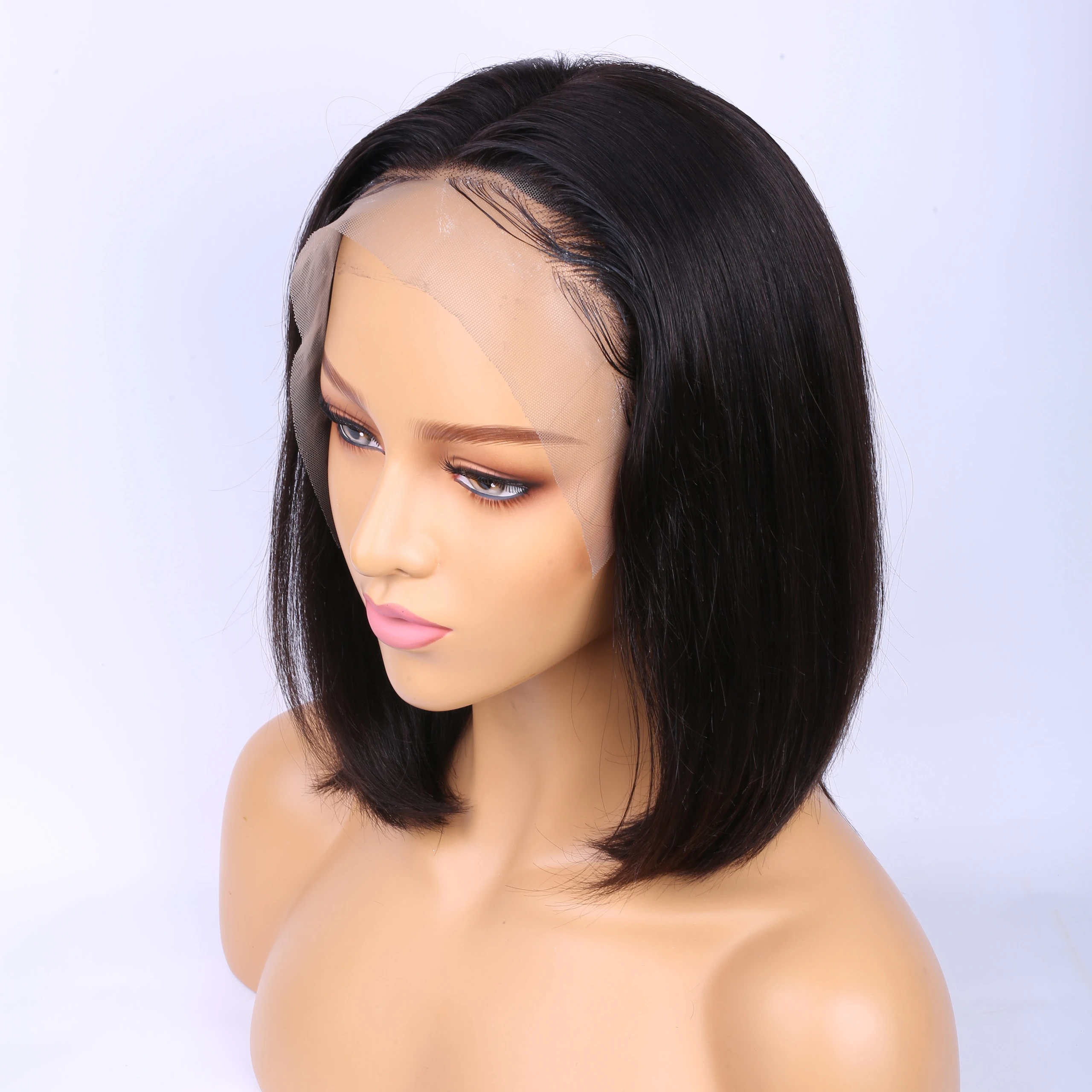 

Factory Manufacture Custom Made Brazilian Wigs Human Hair Lace Front