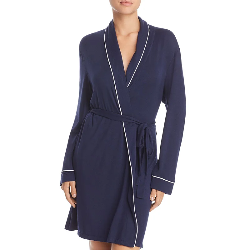 

Women High Quality Cheap Old Fashioned Custom Printed Sleepwear Robes, Customized color