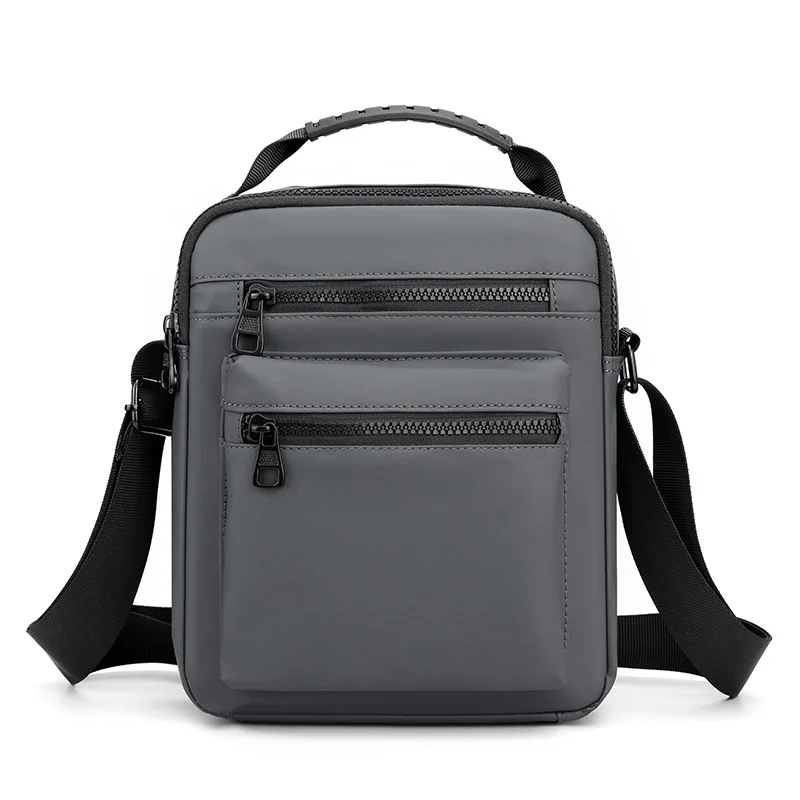 

New Men's Backpack Single Shoulder Bag Cross Straddle Small Backpack Nylon Fabric Anti Splashing Crossbody Bag