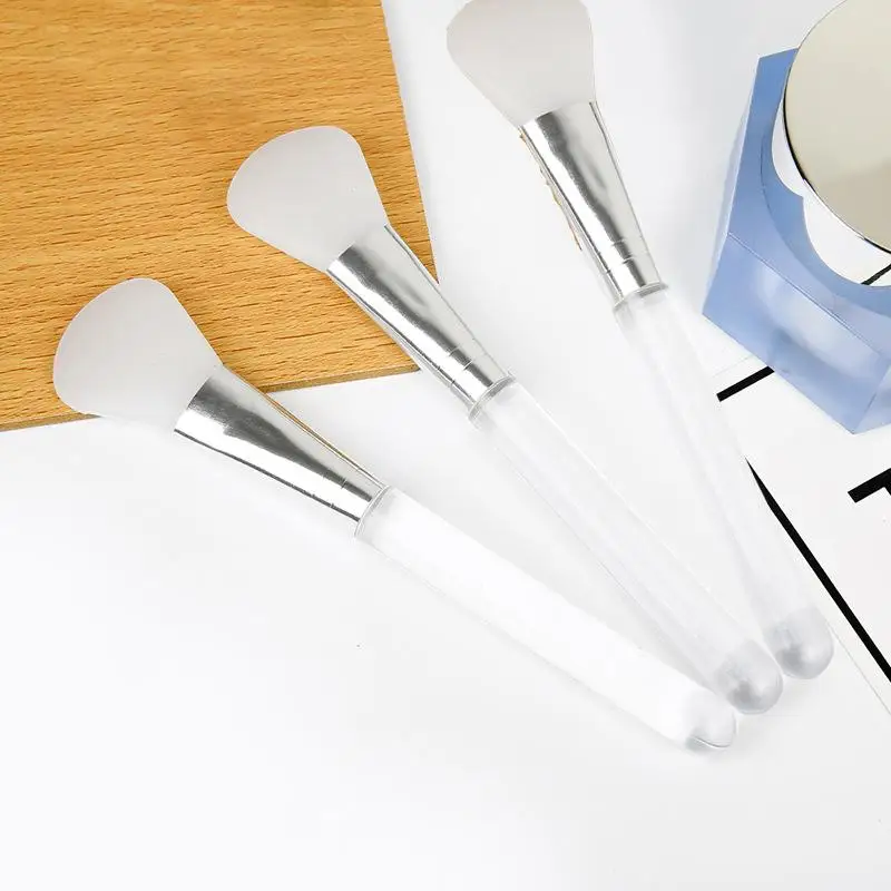 

New Arrival Three Dimensional Design Fall Resistant Silicone Face Mask Brush Face Mask Design Brush, Transparent