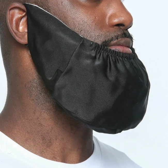 

New Selling Product Keep Whiskers Clean And Healthy Private Label Beard Guard Beard Bonnet, Black or custom