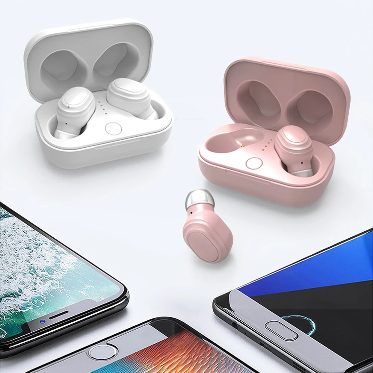 

Oem true wireless earbuds boat headset for cute tws mi mobile gaming blouthuth headphones boat Blue tooth earphone wireless, Black / white / pink / blue