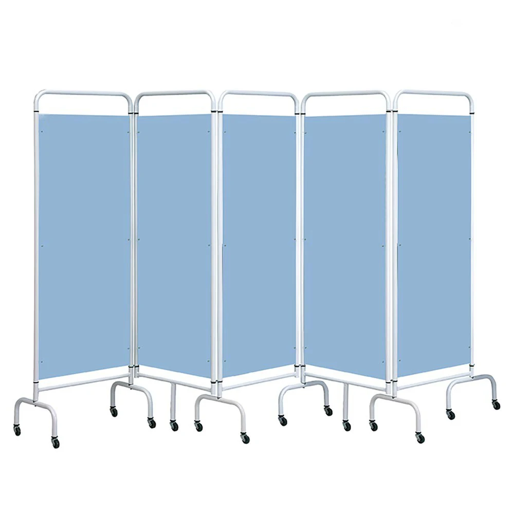 
Multi piece folding stainless steel hospital ward screen 