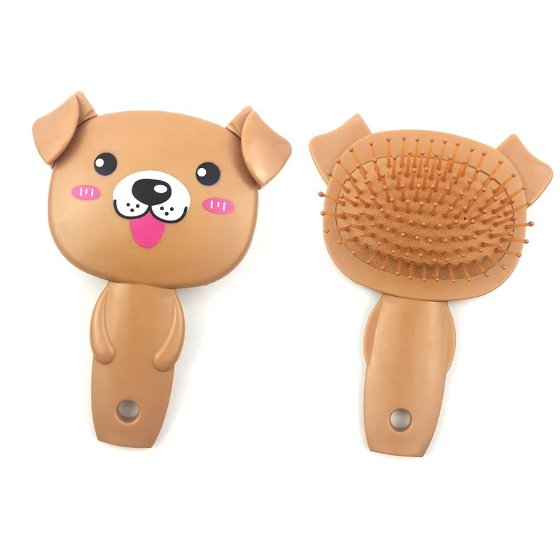 

Portable Cartoon Pig Pattern Mini Comb Anti-Static And Knotting Prevention Comb Scalp Massage Air Cushion Comb For Kids
