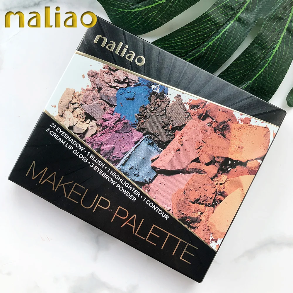 Maliao Makeup Cosmetics Odm 14 Color Eye Shadow Wholesale Custom
