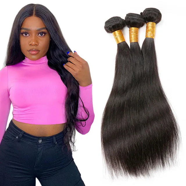 

Bundle virgin Brazilian human hair vendors, 100% cuticle aligned straight hair bundle, original mink human hair weave bundles