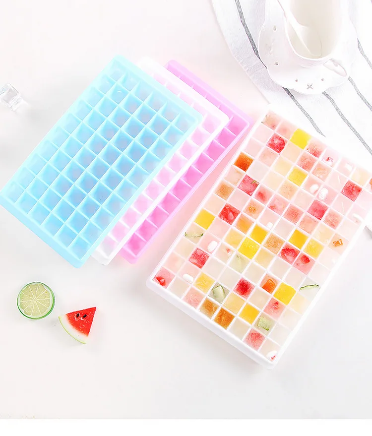 

Big diamond mold ice box without lid smoothie creative ice tray mold cube ice cube box, As show