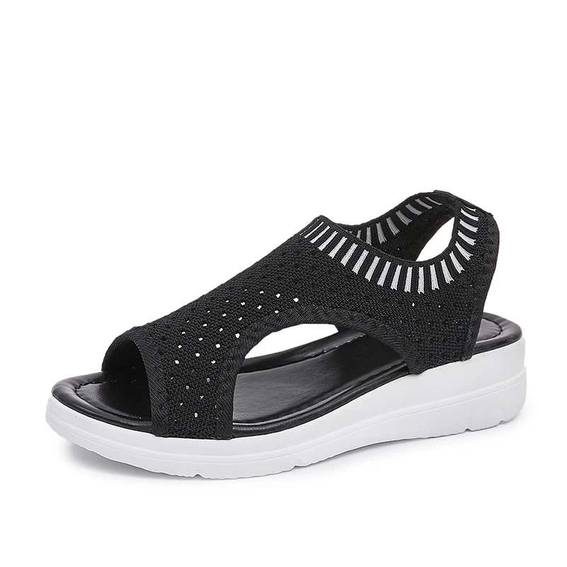 

Various Good Quality Woman Sandals New Arrivals 2021 Women Sandals, Black/blue